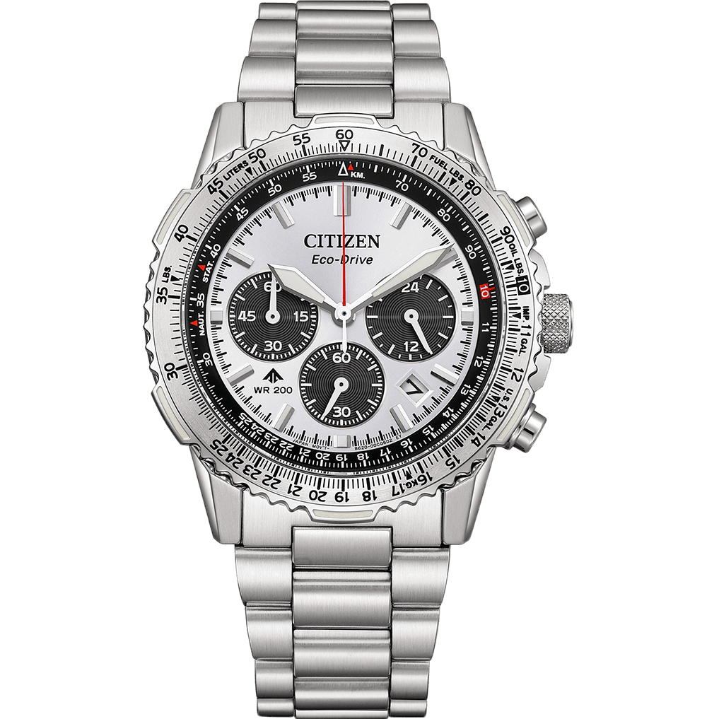 Citizen CA4660-61A Chronograph | Eco-Drive, 200M WR, Aviation-Inspired