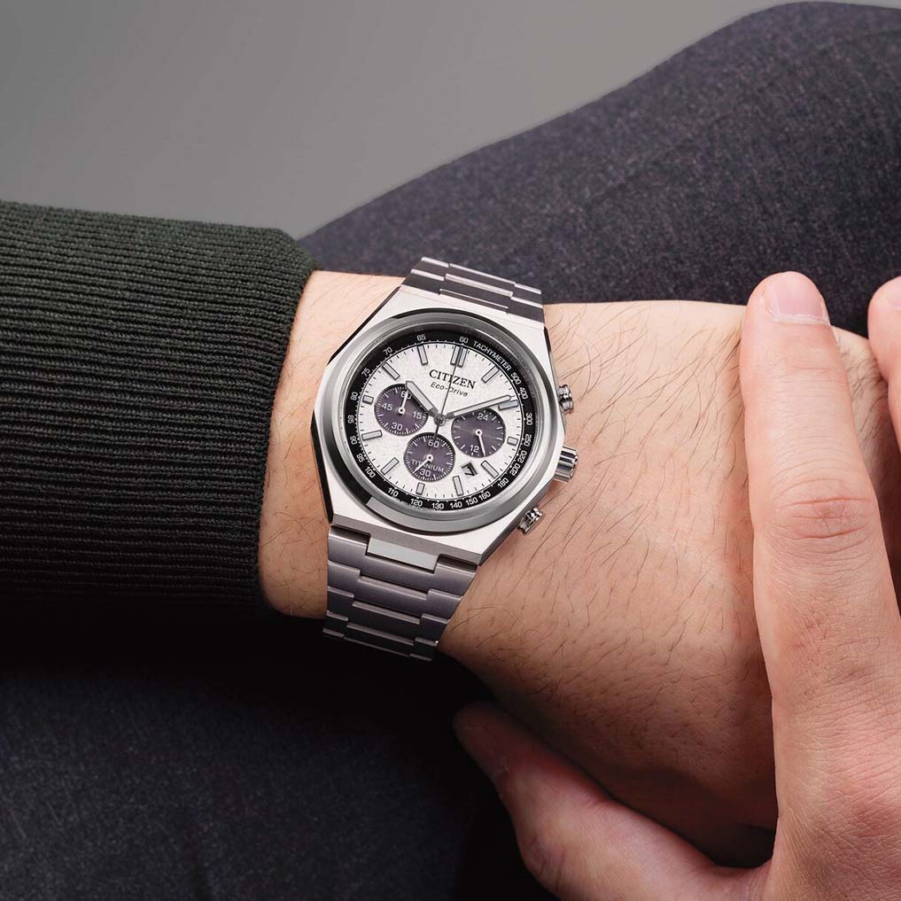 Citizen Zenshin CA4610-85A Integrated Super Titanium™ Chronograph