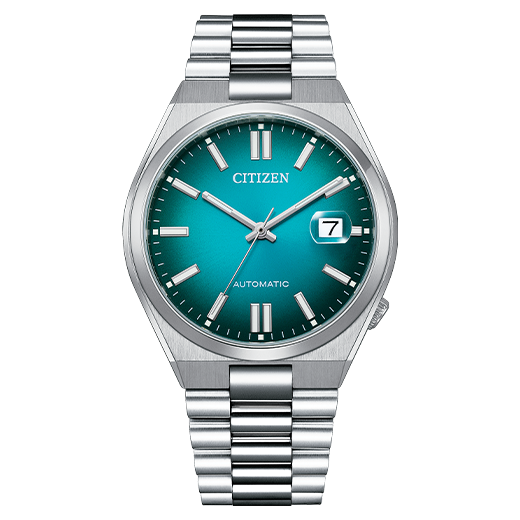 Citizen NJ0151-88X Mechanical Watch – Gradient Blue Dial, Skeleton