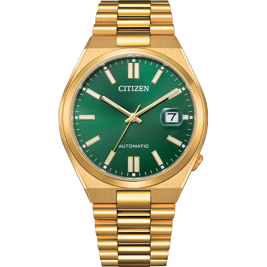 Citizen Tsuyosa NJ0150-81X Automatic Watch – Green Dial, Stainless