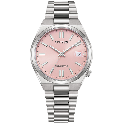 Citizen Tsuyosa NJ0200-50Z Automatic Watch – Pastel Pink Dial